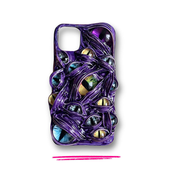 Gothic 3D Monster Eye iPhone Case