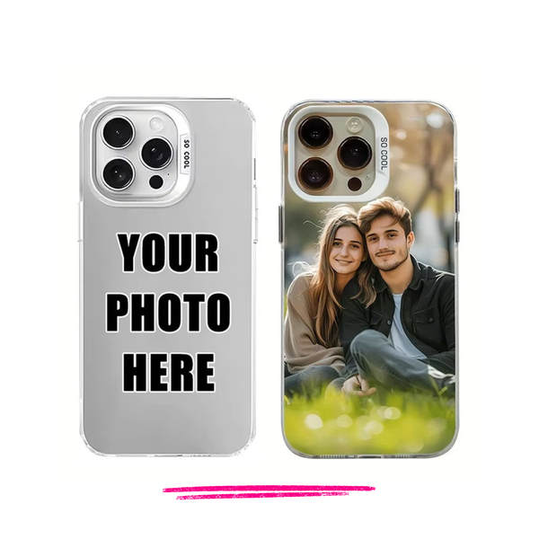 Custom Photo iPhone Case — Personalized DIY Picture Phone Cover (Add Your Own Image)